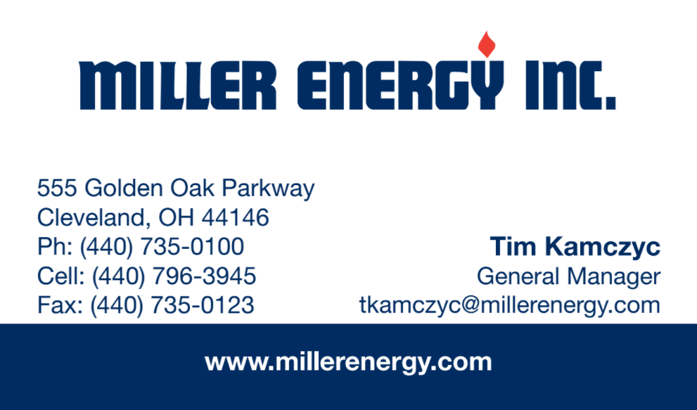 Miller Energy -  Sponsor