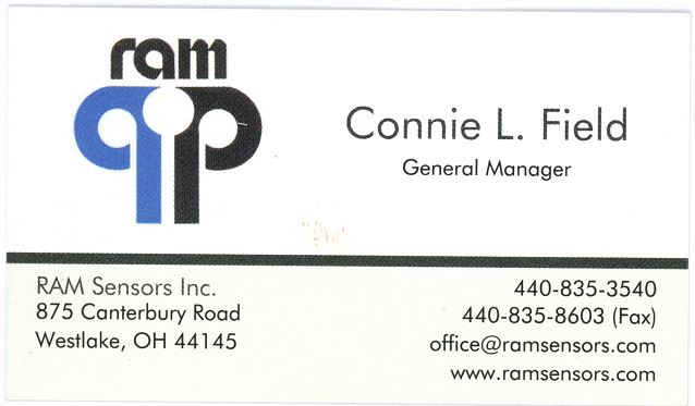 Ram Sensors - Sponsor